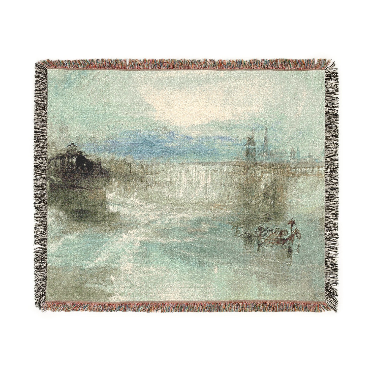 View of Lucerne - Joseph Mallord William Turner Tapestry Blanket