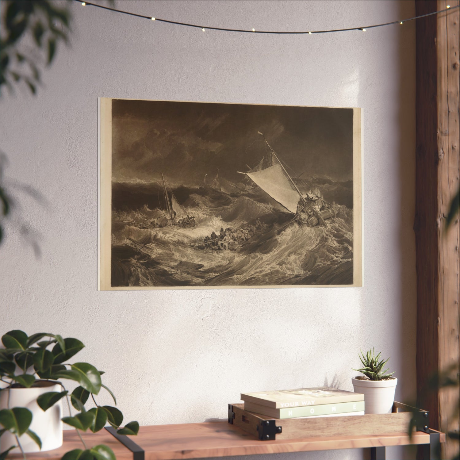 A Shipwreck - Charles Turner Fine Art Poster