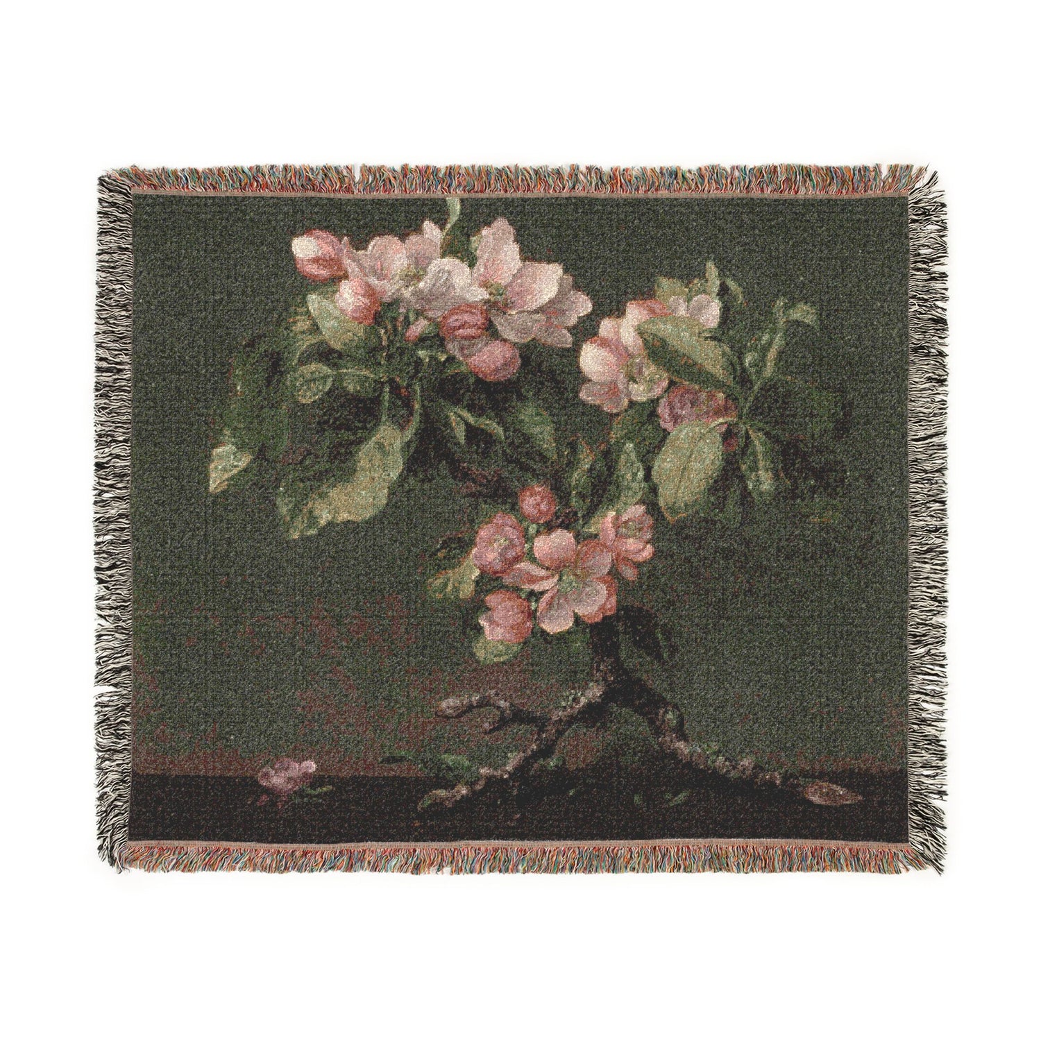 Apple Blossoms Tapestry Blanket