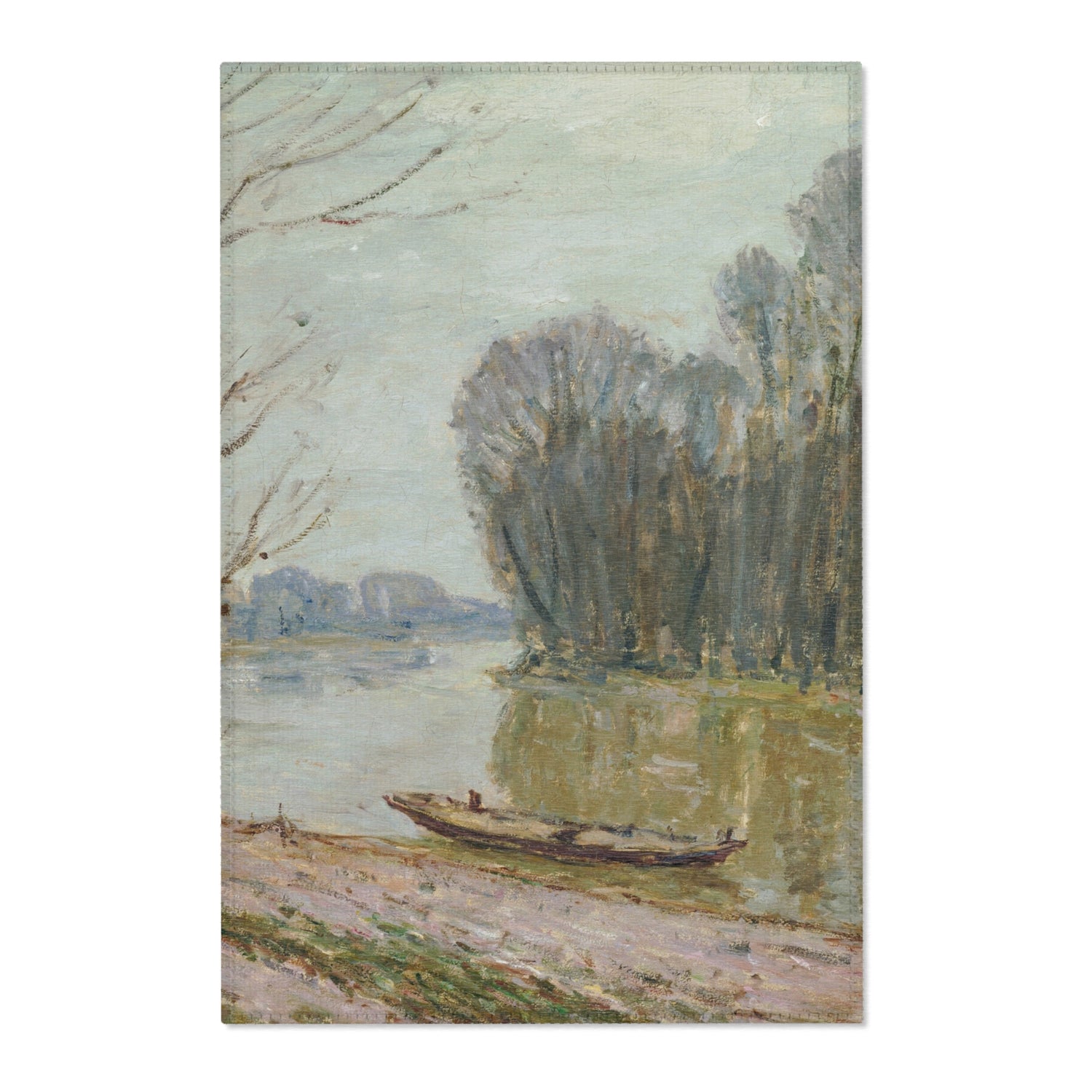 The Loire - Alfred Sisley Area Rug