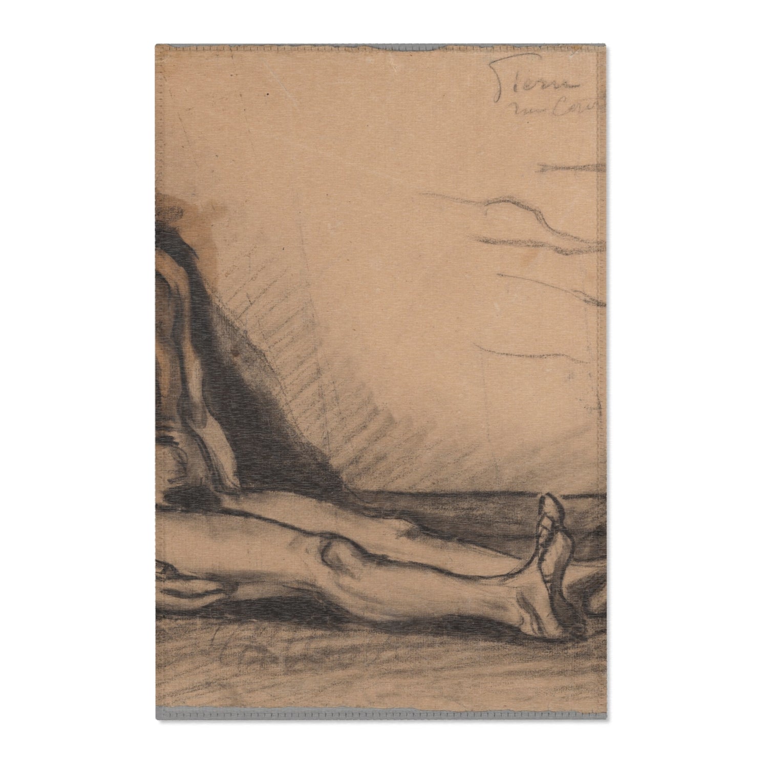 Study for L'Autopsie - Paul Cezanne Area Rug