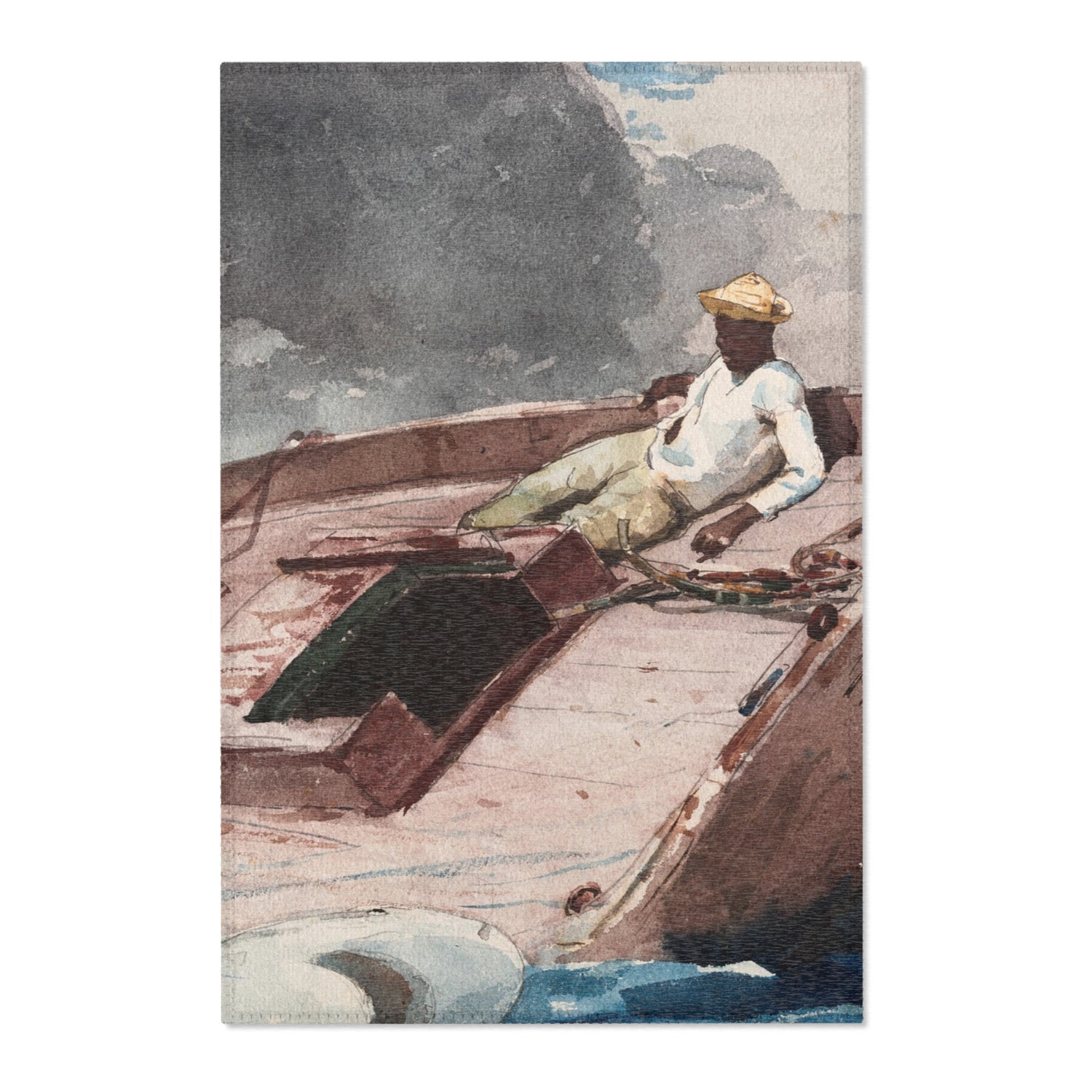 The Gulf Stream - Winslow Homer Area Rug