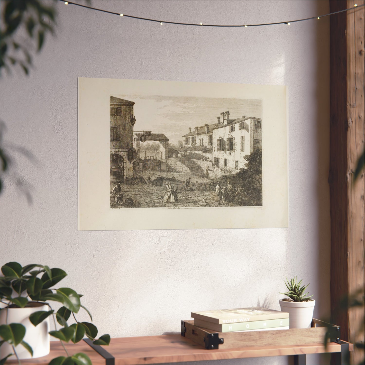 Le Porte del Dolo - Canaletto Fine Art Poster