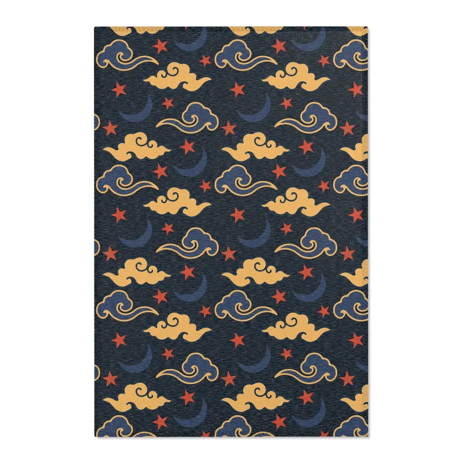 Celestial Night Sky Accent Rug