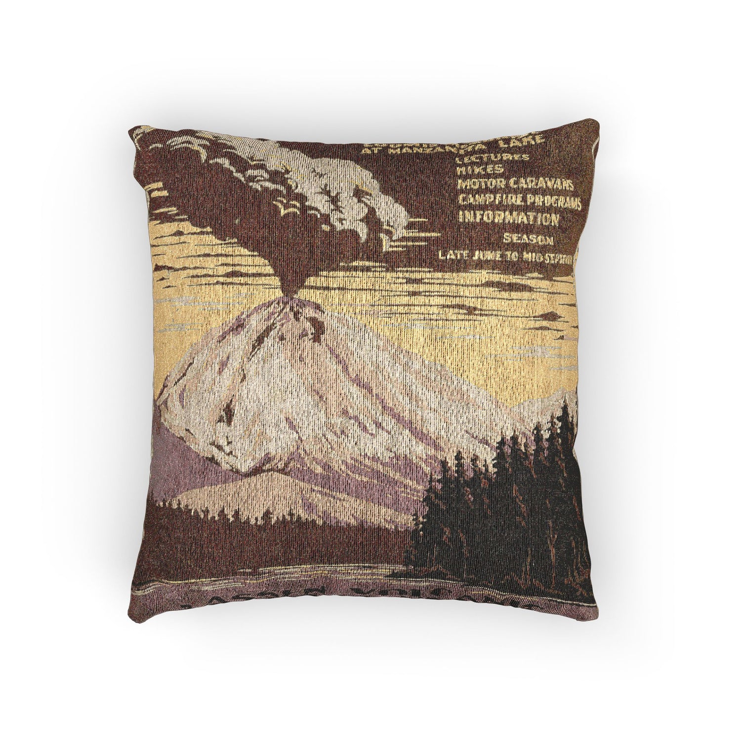 Lassen Volcanic National Park Ranger Naturalist Service Pillow
