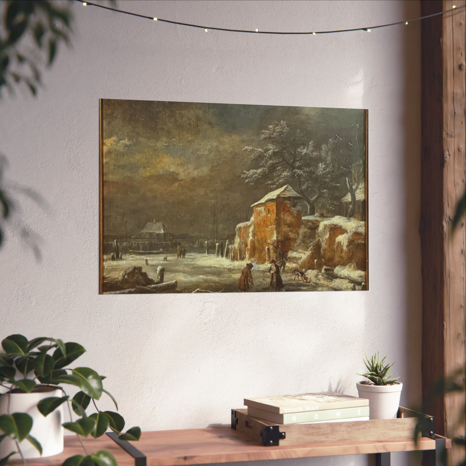 Winter Landscape - Jacob van Ruisdael Fine Art Poster