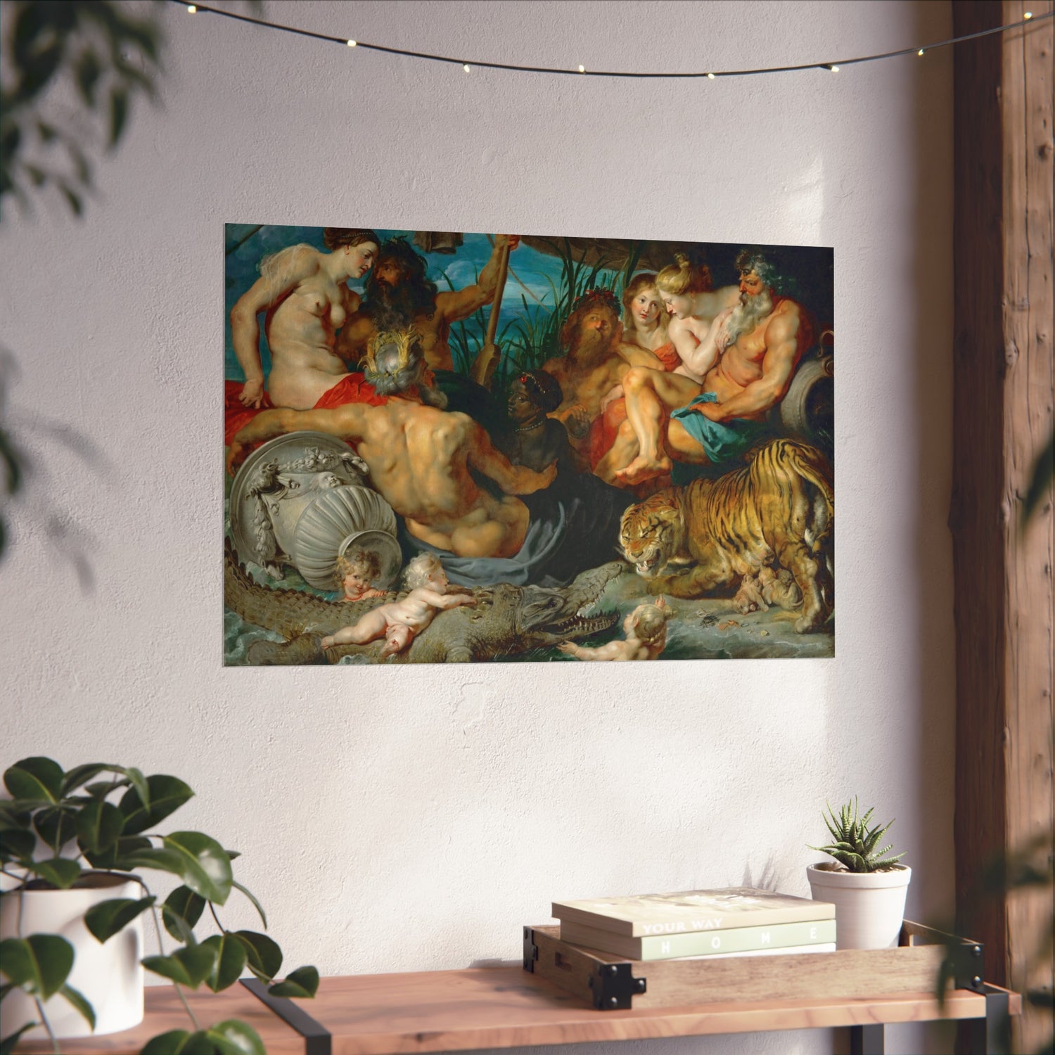The Four Continents - Peter Paul Rubens Fine Art Poster