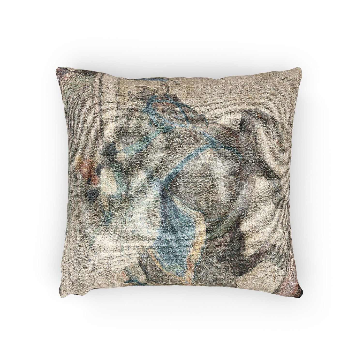 Henri de Toulouse-Lautrec - At the Circus Work in the Ring | Woven Pillow