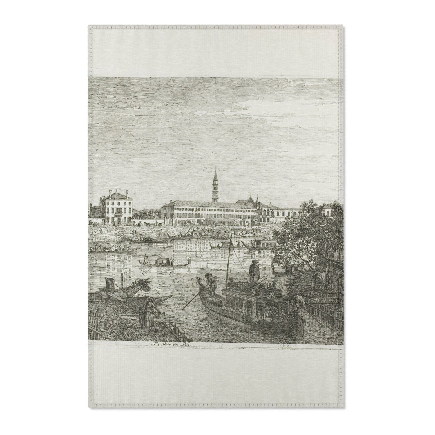 Ale Porto del Dolo - Canaletto Area Rug
