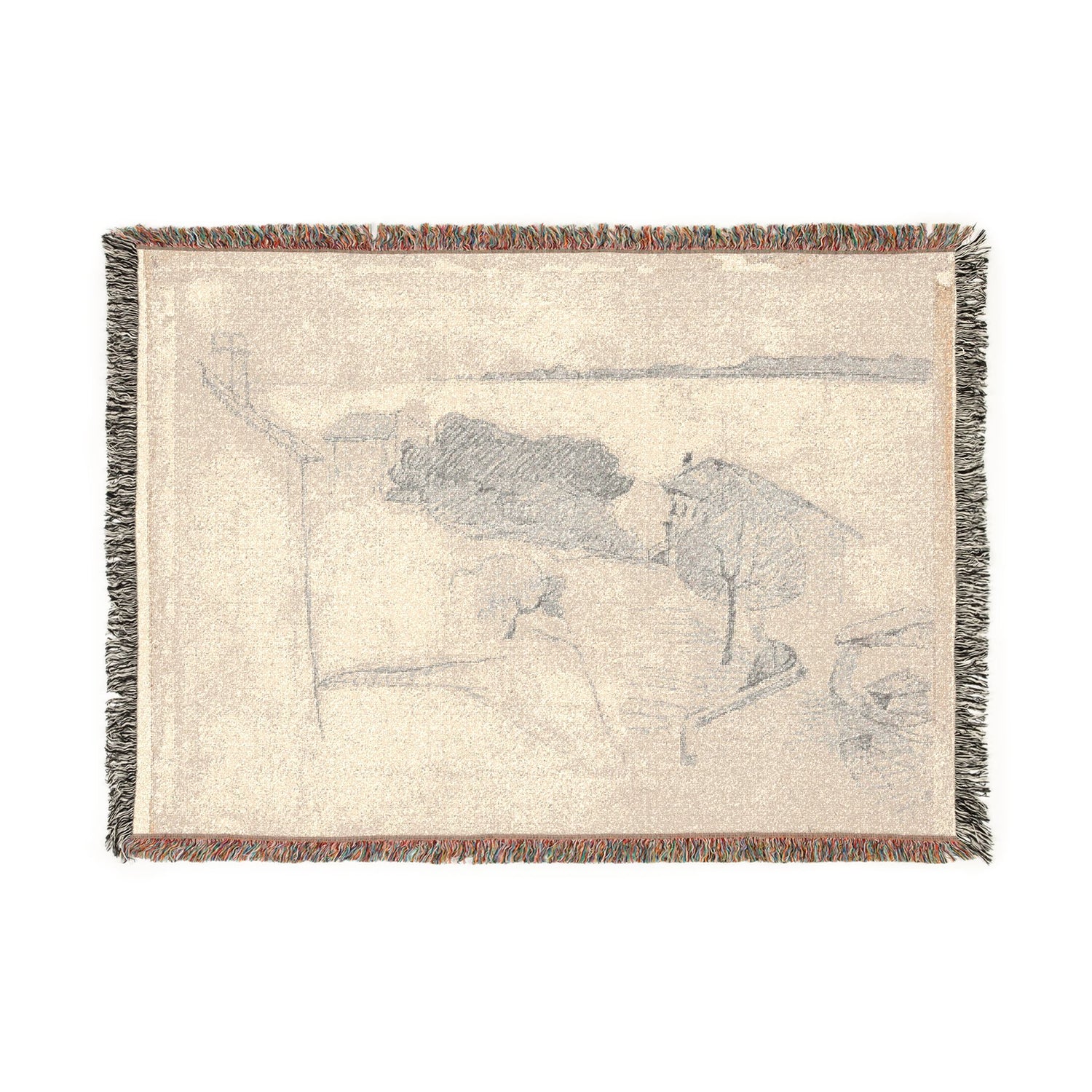 L'Estaque - Paul Cezanne Tapestry Blanket