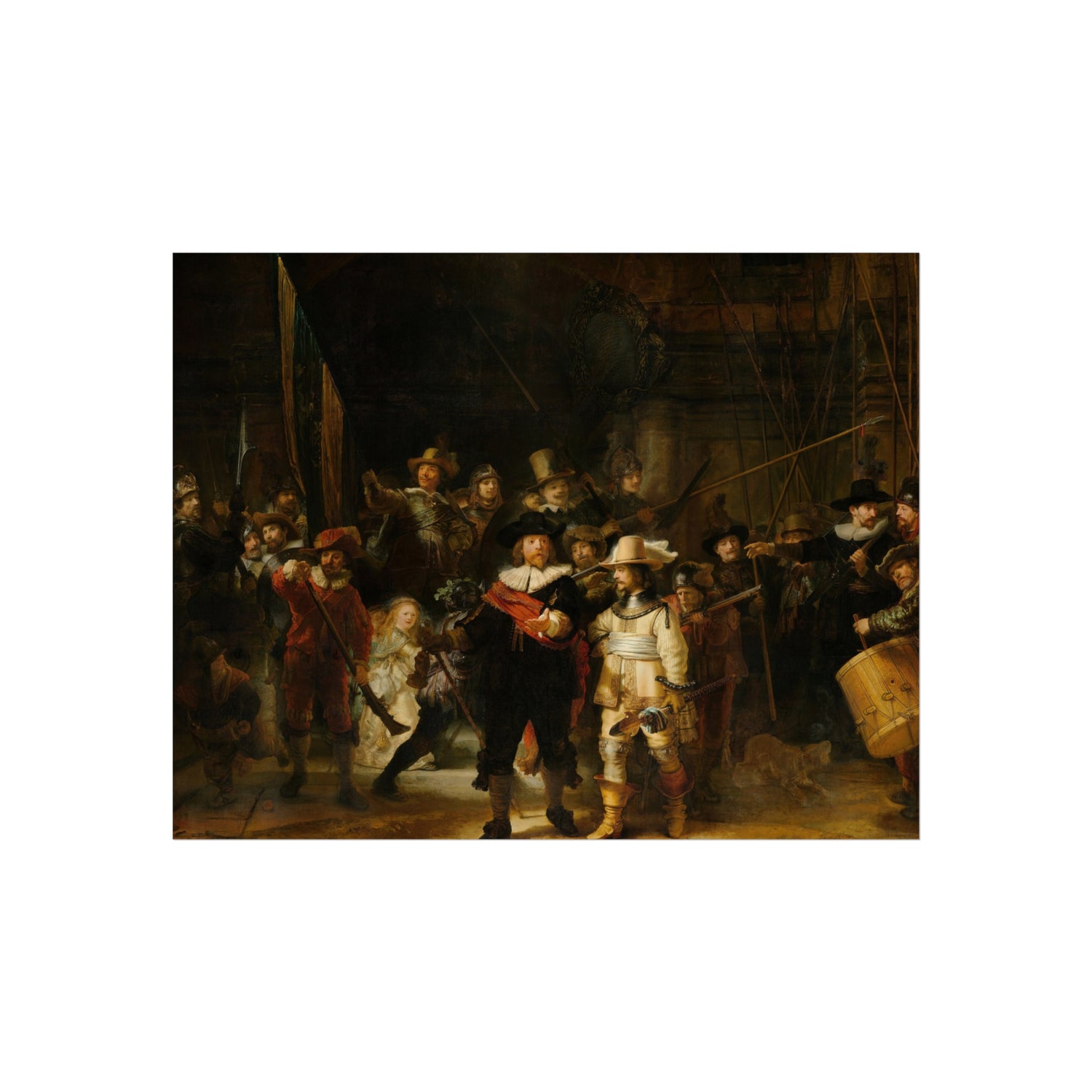 The Night Watch - Rembrandt van Rijn Fine Art Poster