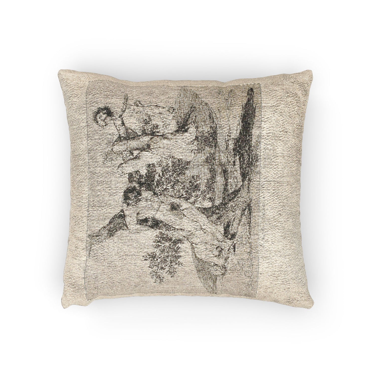 A Heroic Feat! With Dead Men! - Francisco José de Goya y Lucientes Pillow