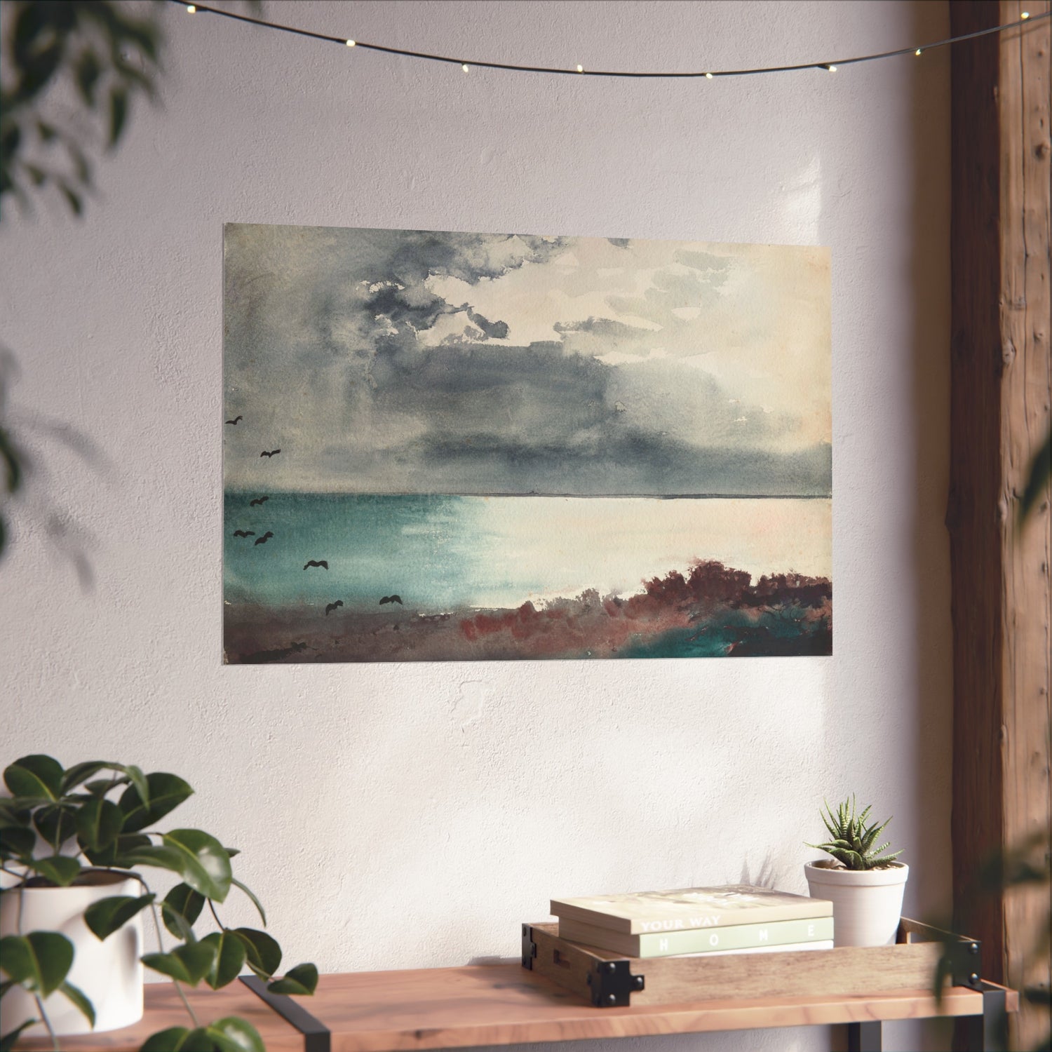 Breaking Storm, Coast of Maine - Winslow Homer Fine Art Poster