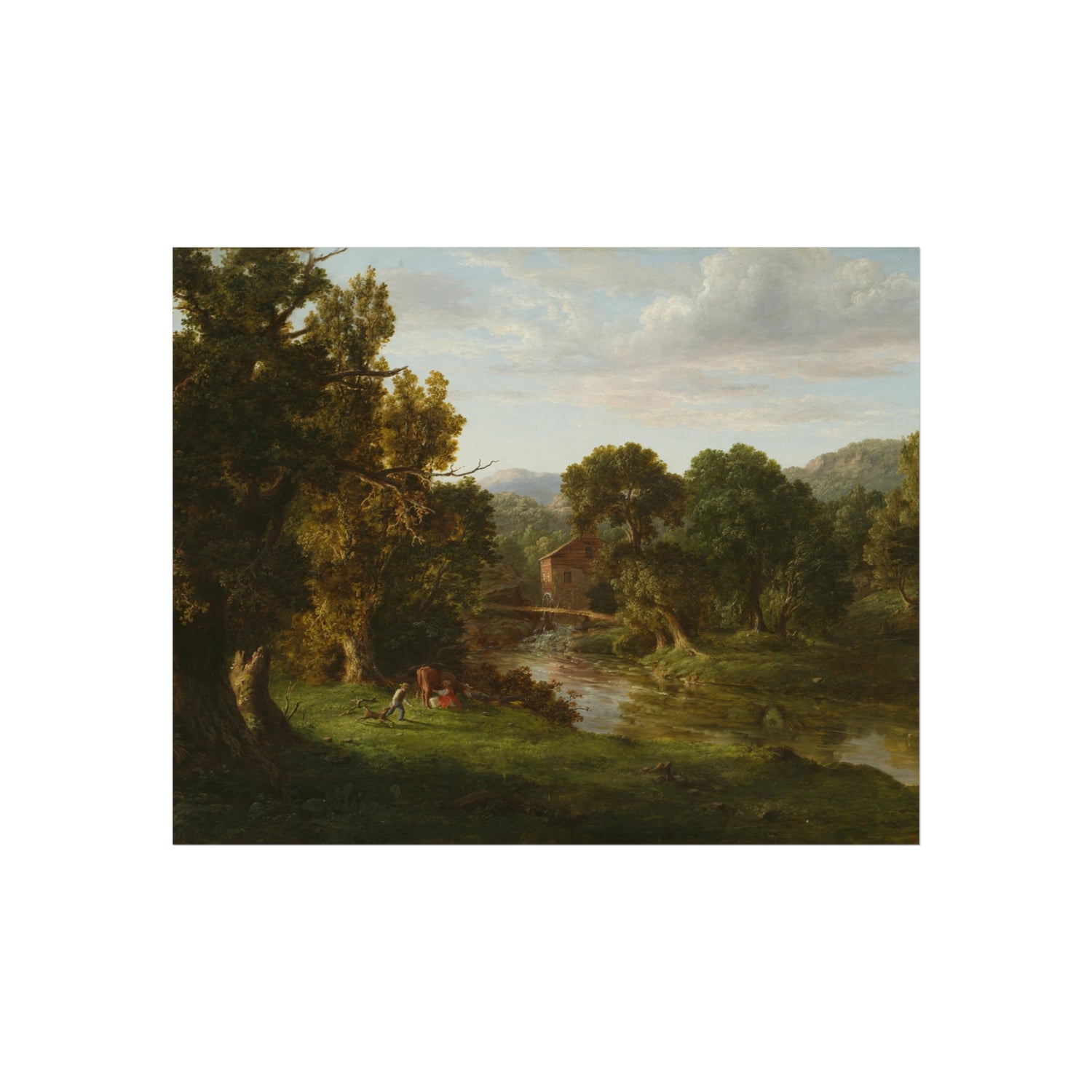 George Inness - The Old Mill | Fine Art Poster