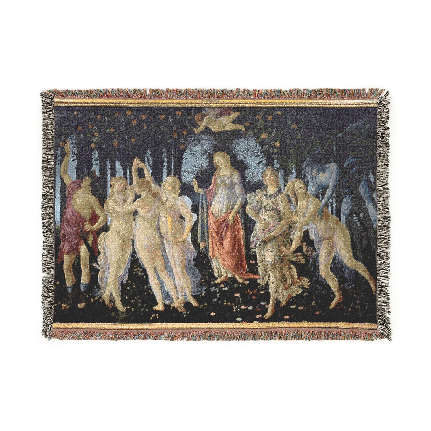 Primavera - Botticelli Tapestry Blanket