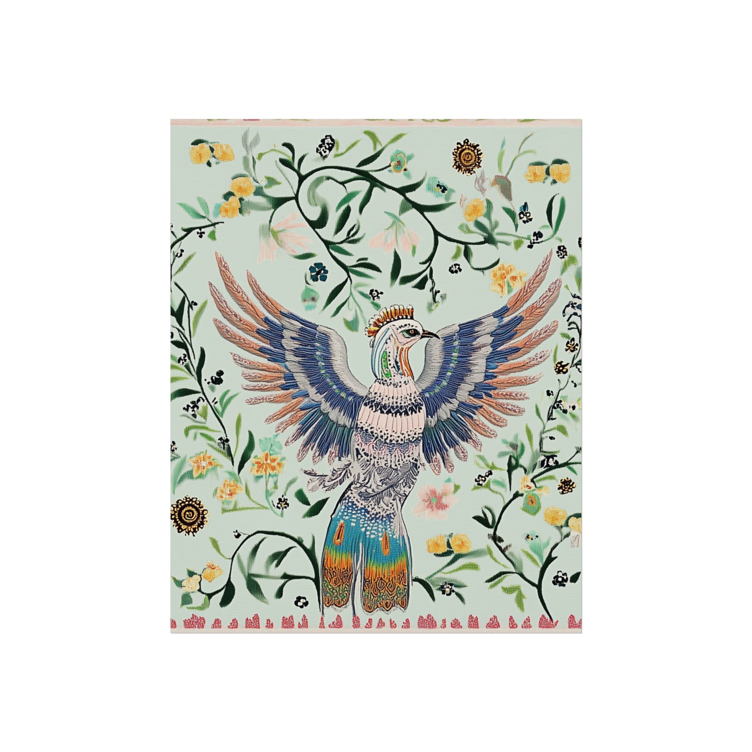 Garden Crest Bird Fine Art Poster