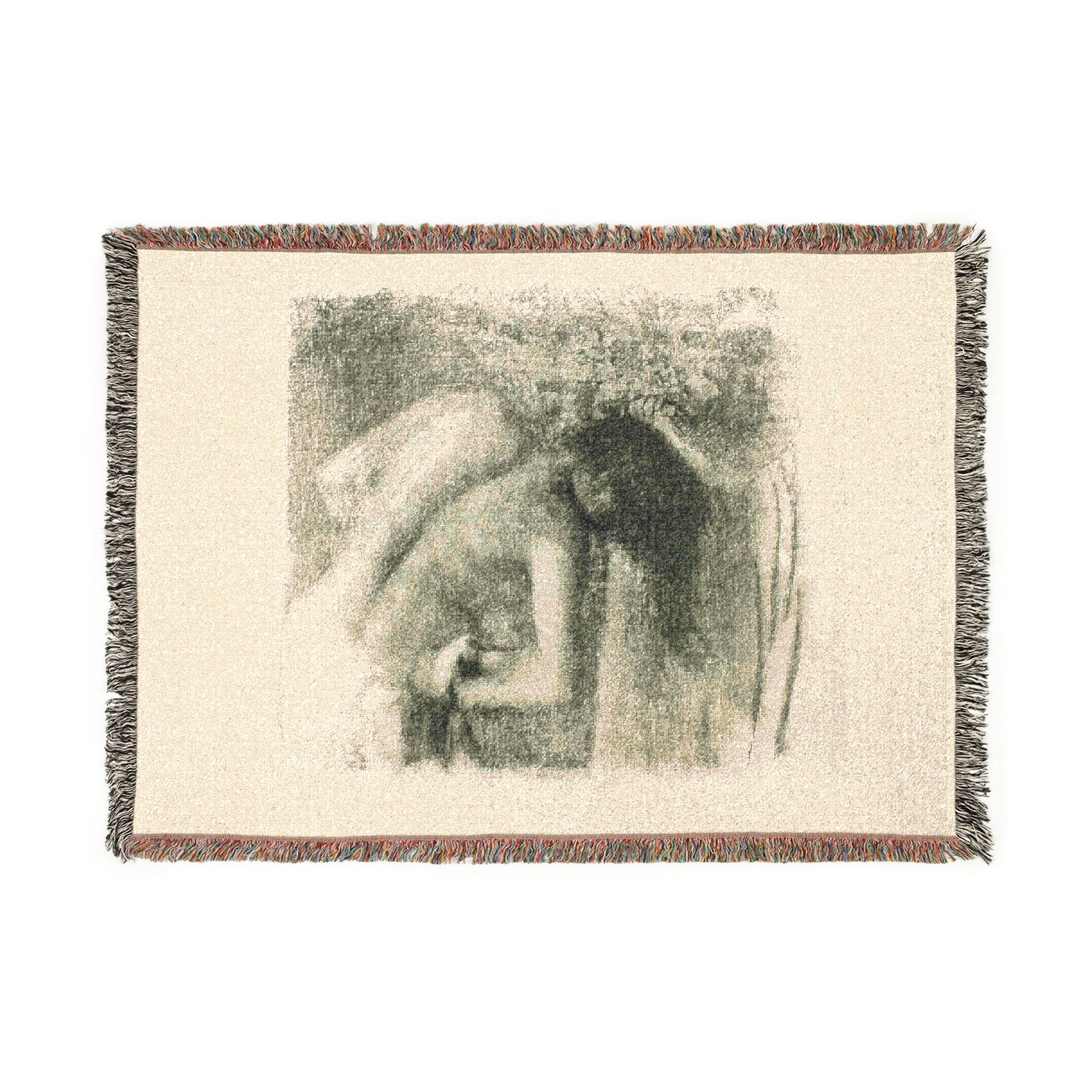 After the Bath - Hilaire Germain Edgar Degas Tapestry Blanket