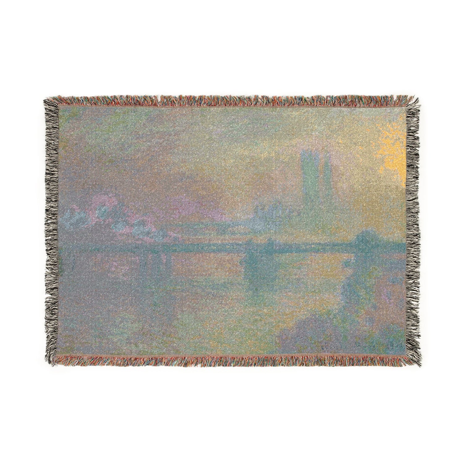 Charing Cross Bridge, London - Claude Monet Tapestry Blanket