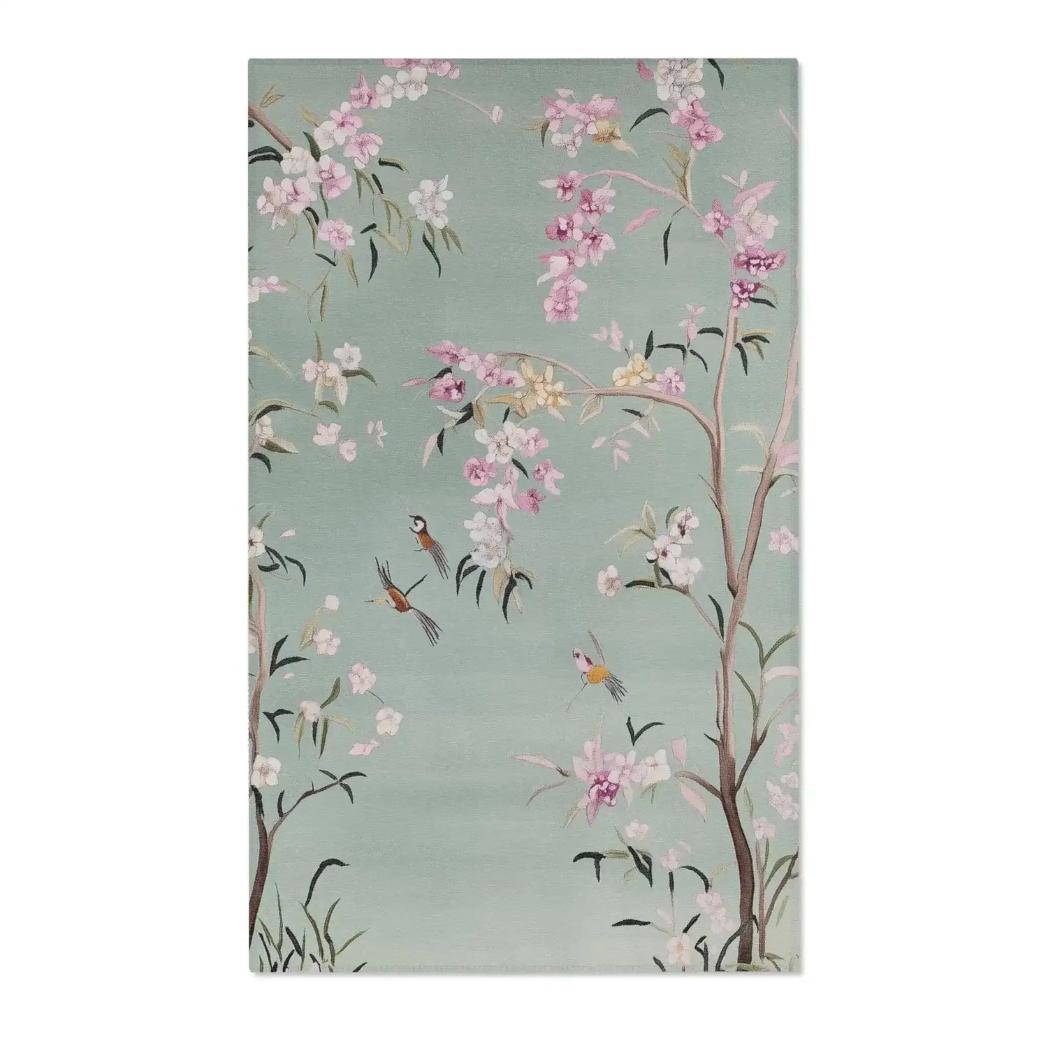 Blooming Birds & Blossoms Accent Rug