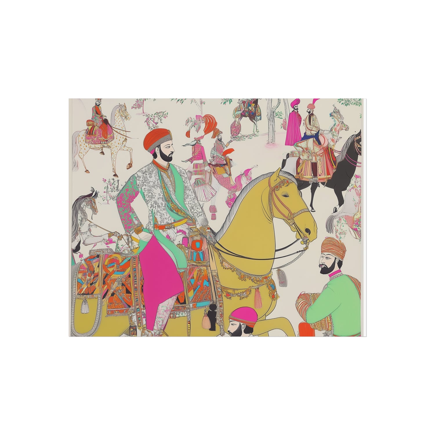 Royal Procession Fine Art Poster