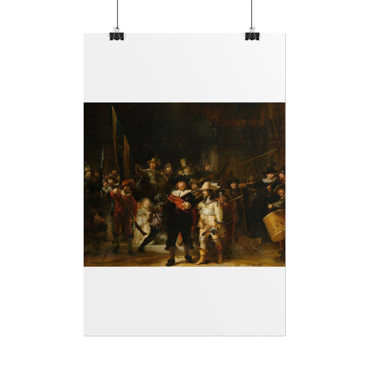 The Night Watch by Rembrandt — Fine Art Poster
