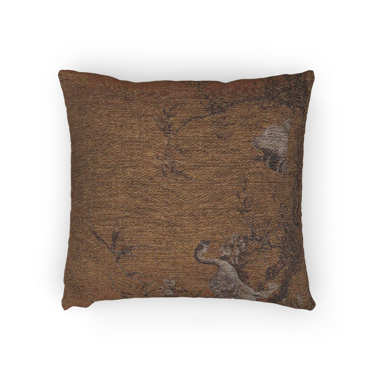 041_geese-on-a-riverbank | Woven Pillow - MAIA HOMES