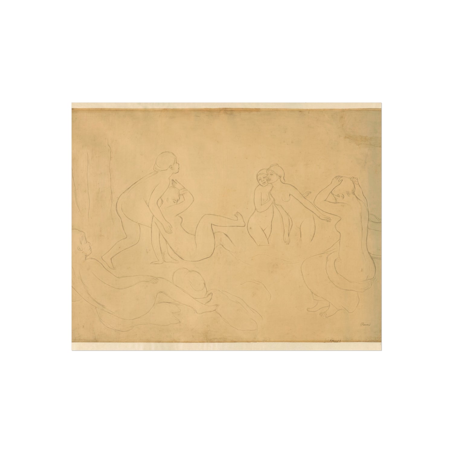 Pierre-Auguste Renoir - Bathers in a Forest | Fine Art Poster