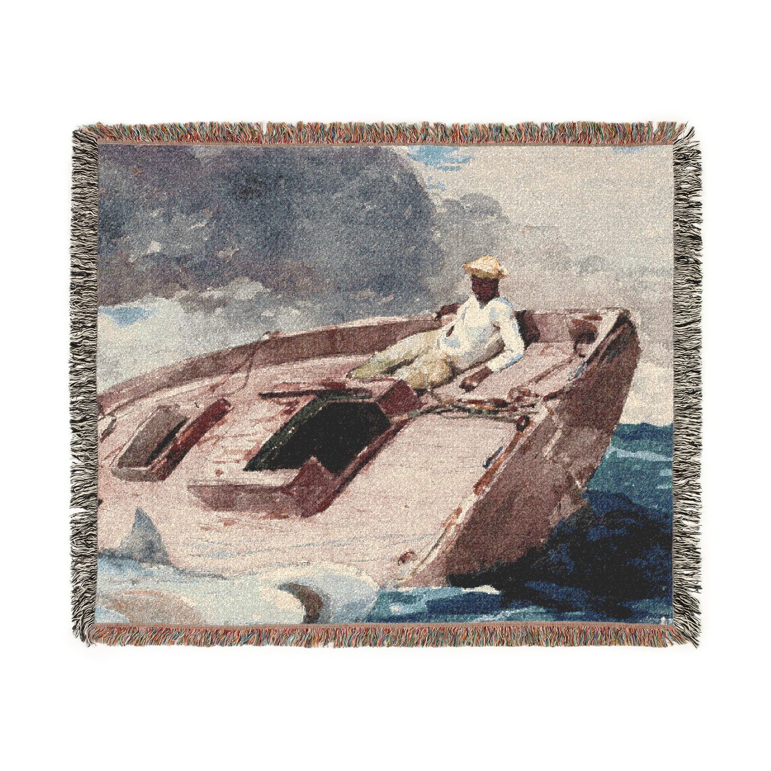 The Gulf Stream - Winslow Homer Tapestry Blanket