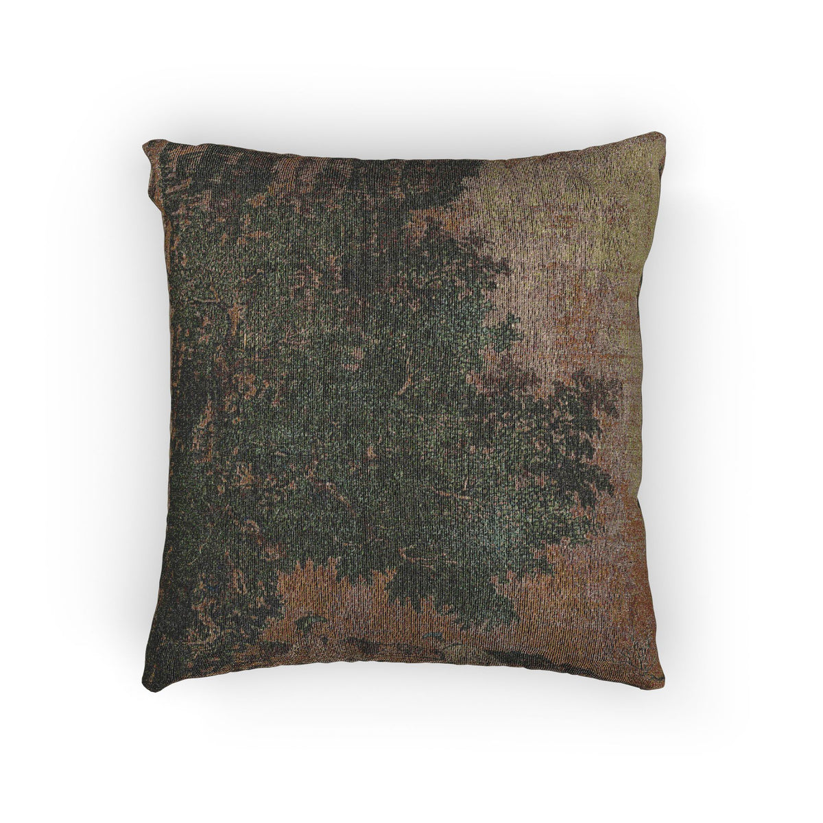 Almohada de paisaje con inmortales taoístas