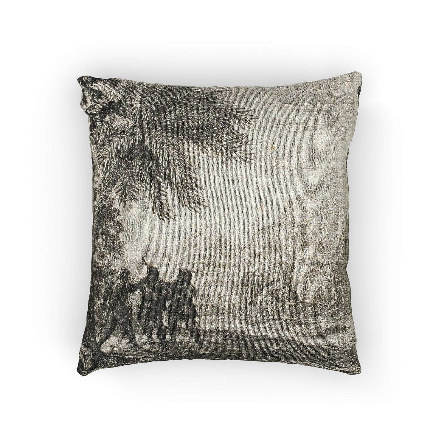 Scene of Brigands - Claude Lorrain Pillow