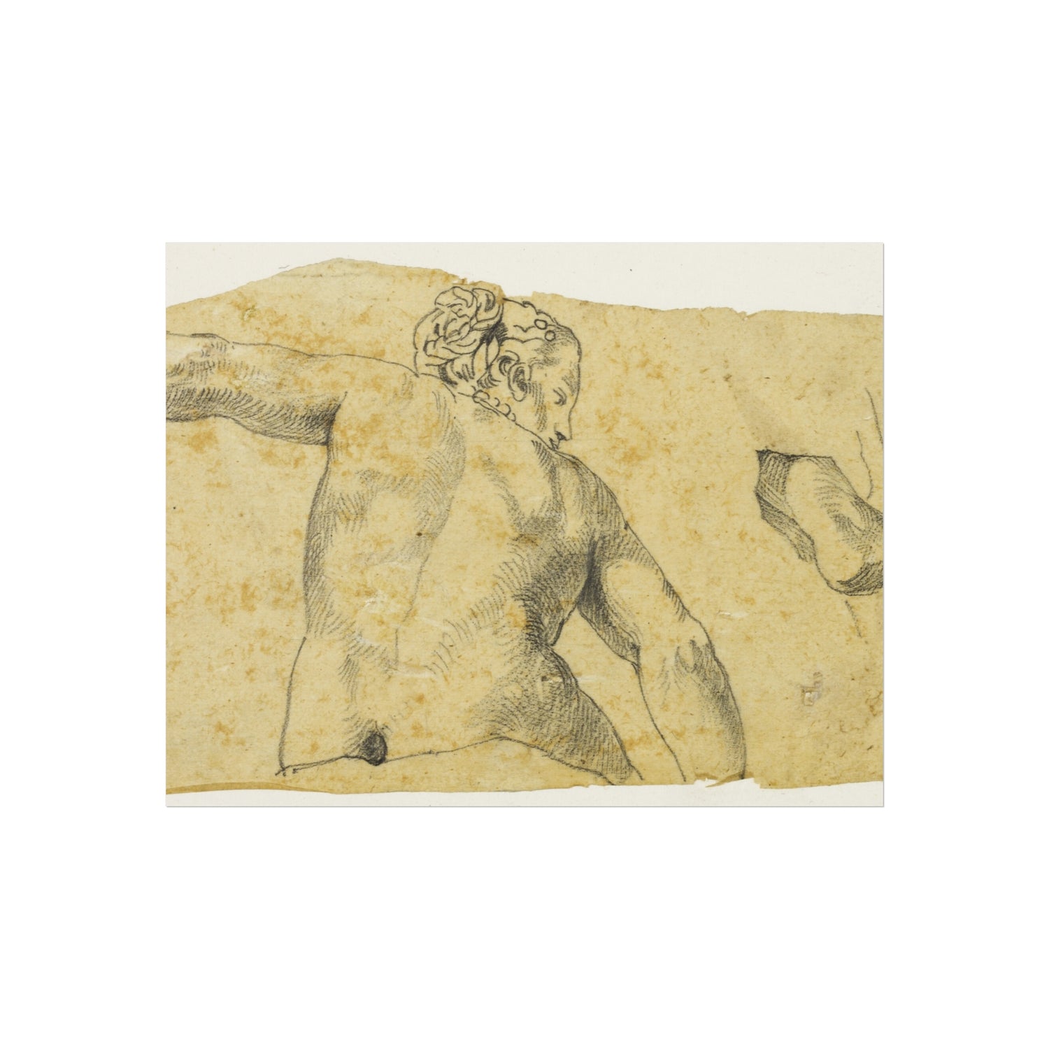 Allegory of Love Infidelity - Eugène Delacroix Fine Art Poster
