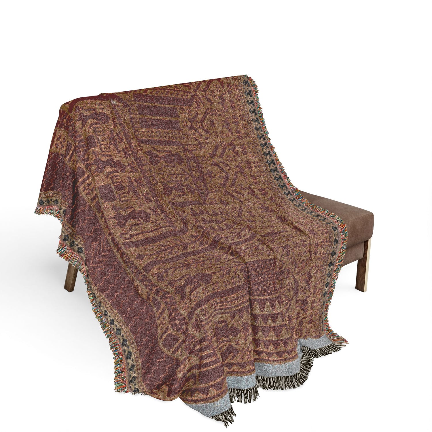 Tampan Pasisir (Ship Cloth) Woven Throw Blanket