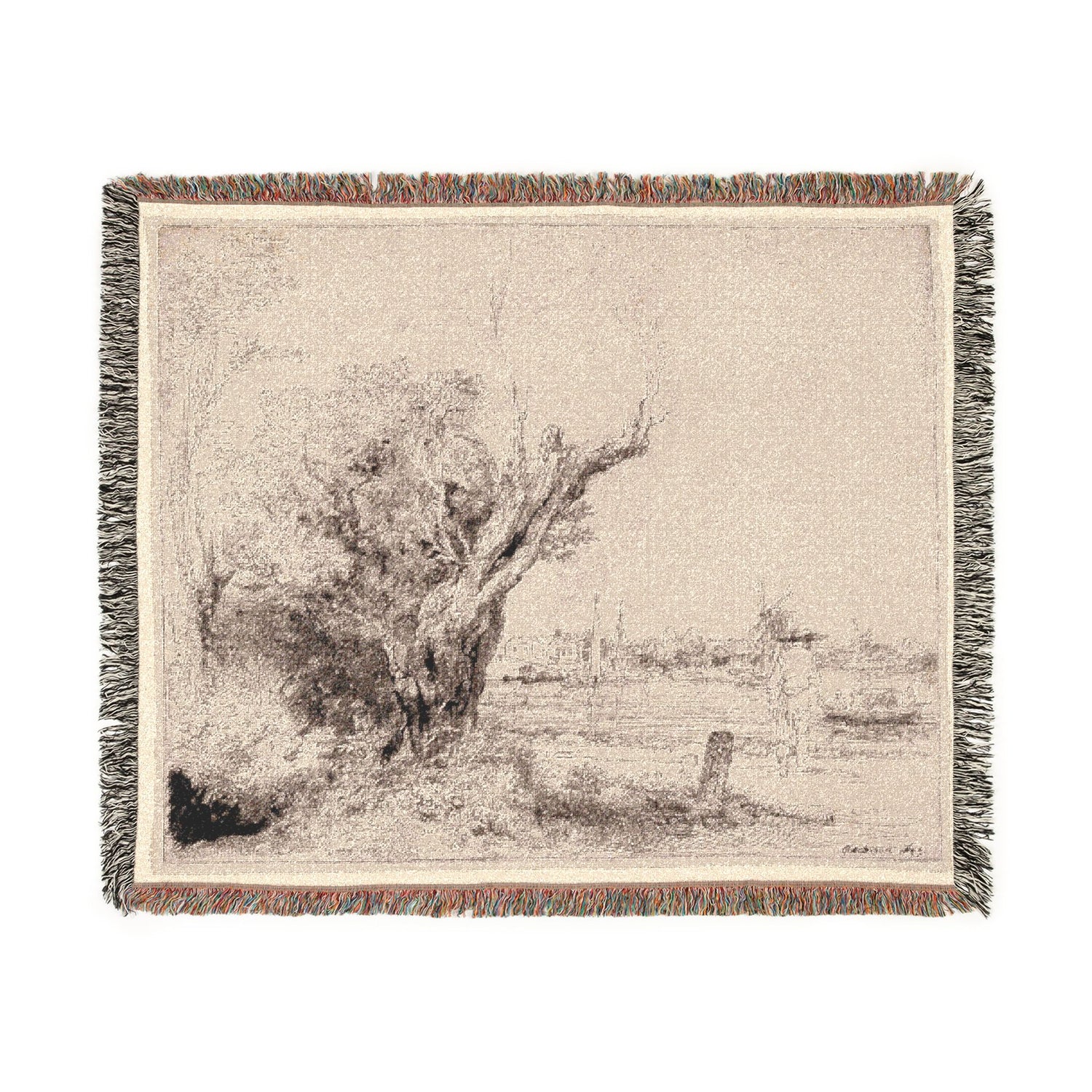 The Omval - Rembrandt van Rijn Tapestry Blanket