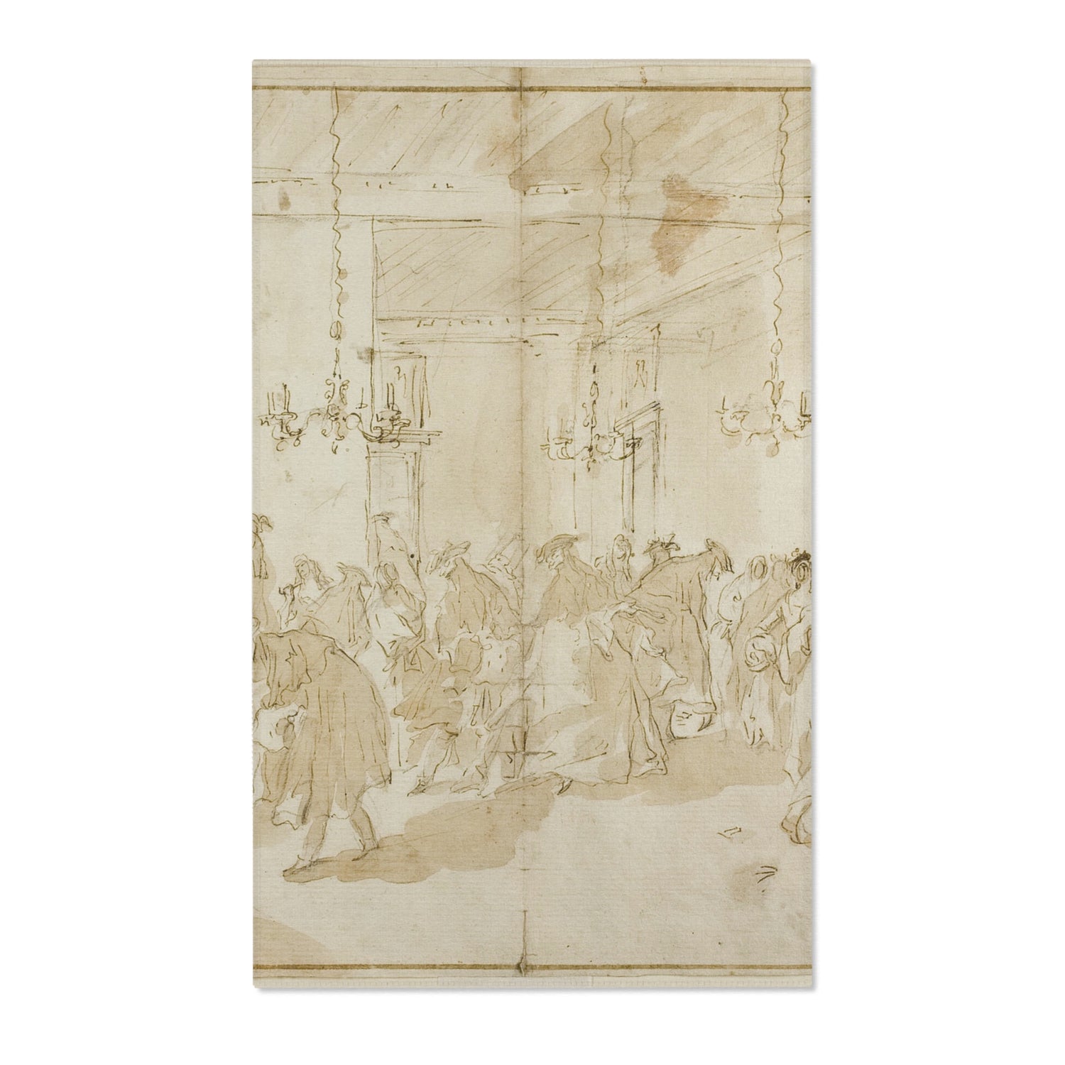 Il Ridotto - Giovanni Antonio Guardi Area Rug