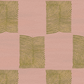 Scalloped Leaf Checker Pastel Hand Tufted Rug