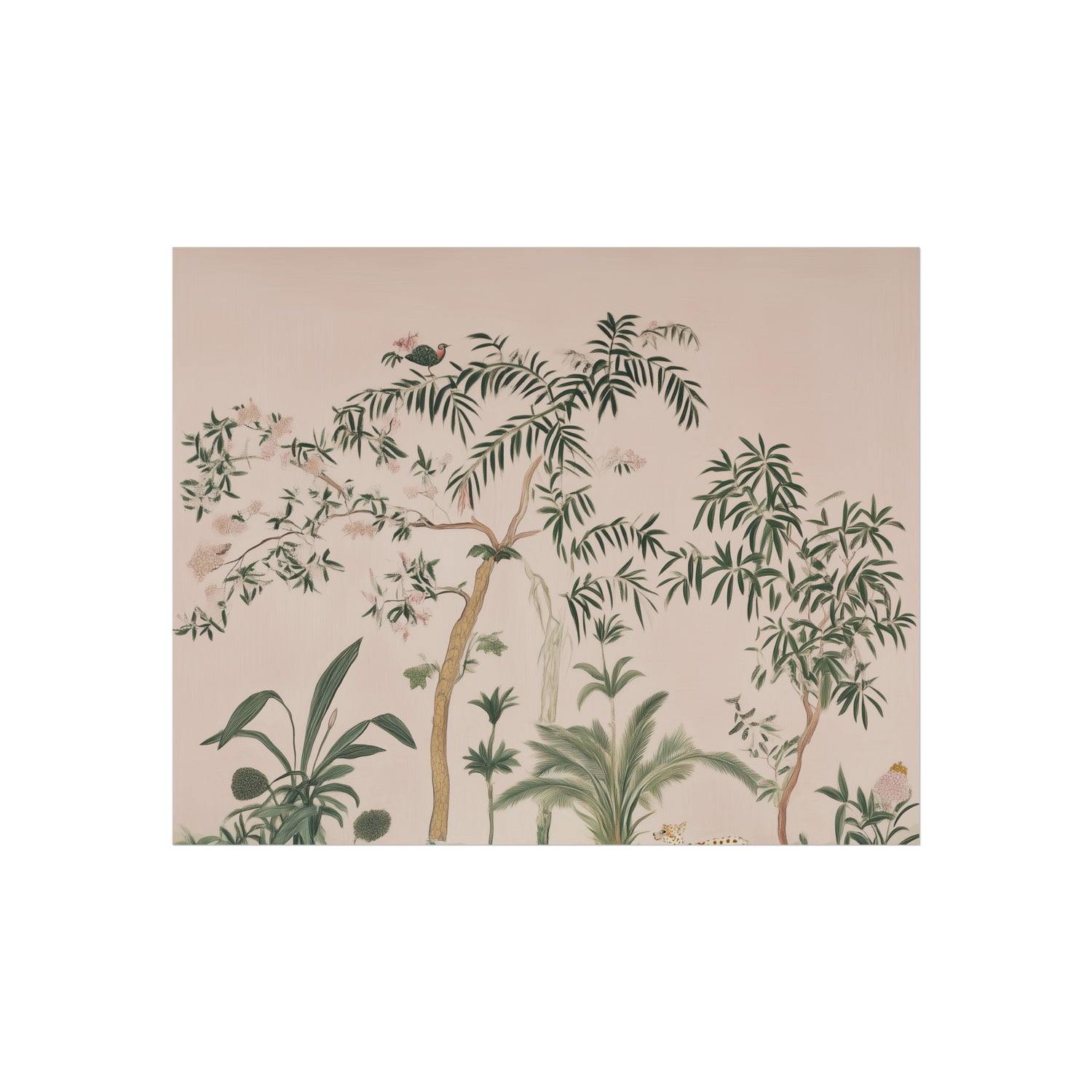 Tropical Whisper – Jungle Scene Fine Art Poster