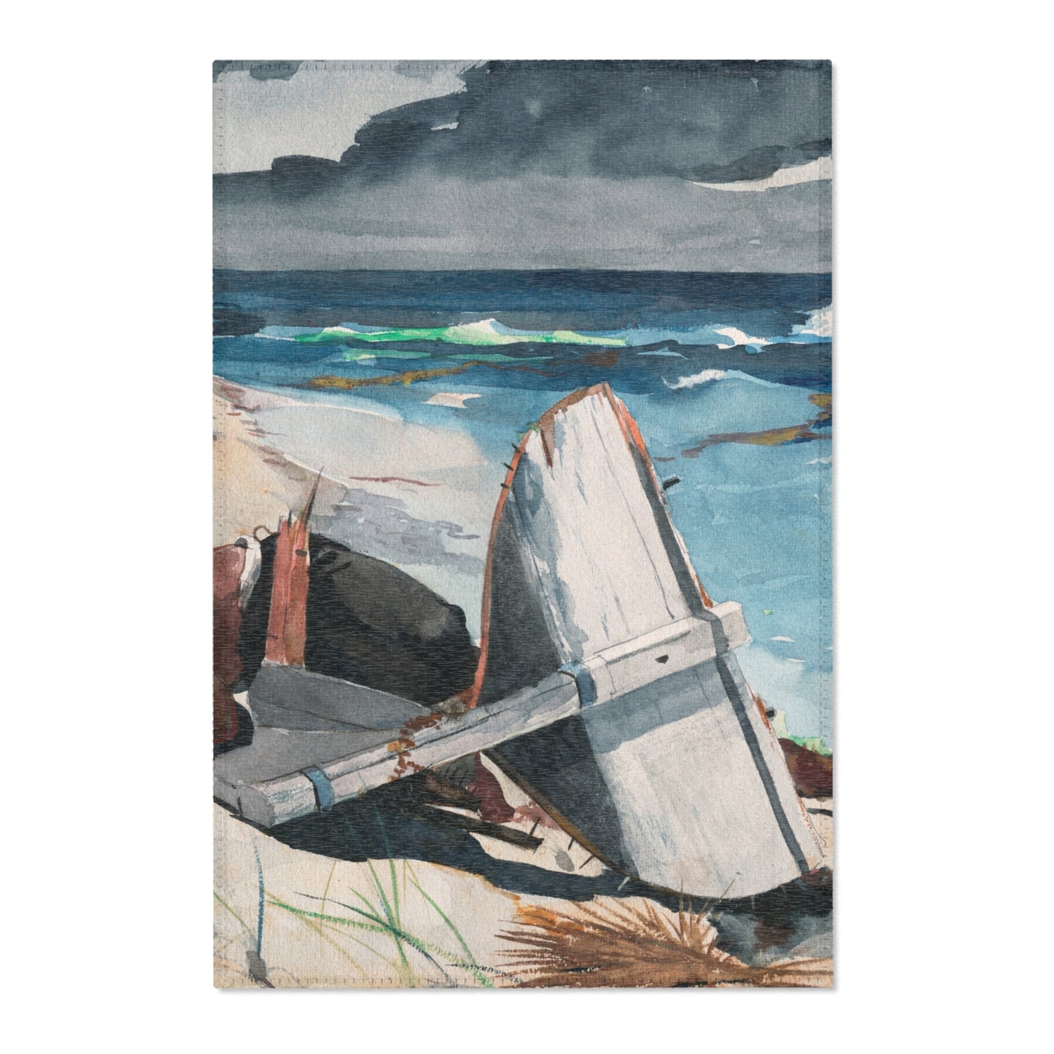 After the Hurricane, Bahamas - Winslow Homer Area Rug