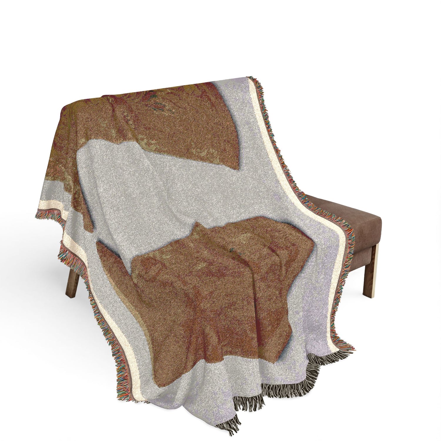 Pair of Boots Woven Throw Blanket