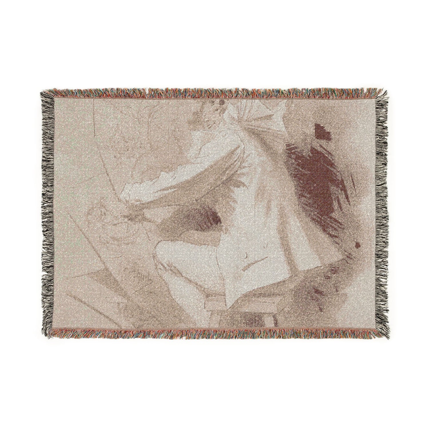 Summer Concert - Jules Chéret Tapestry Blanket