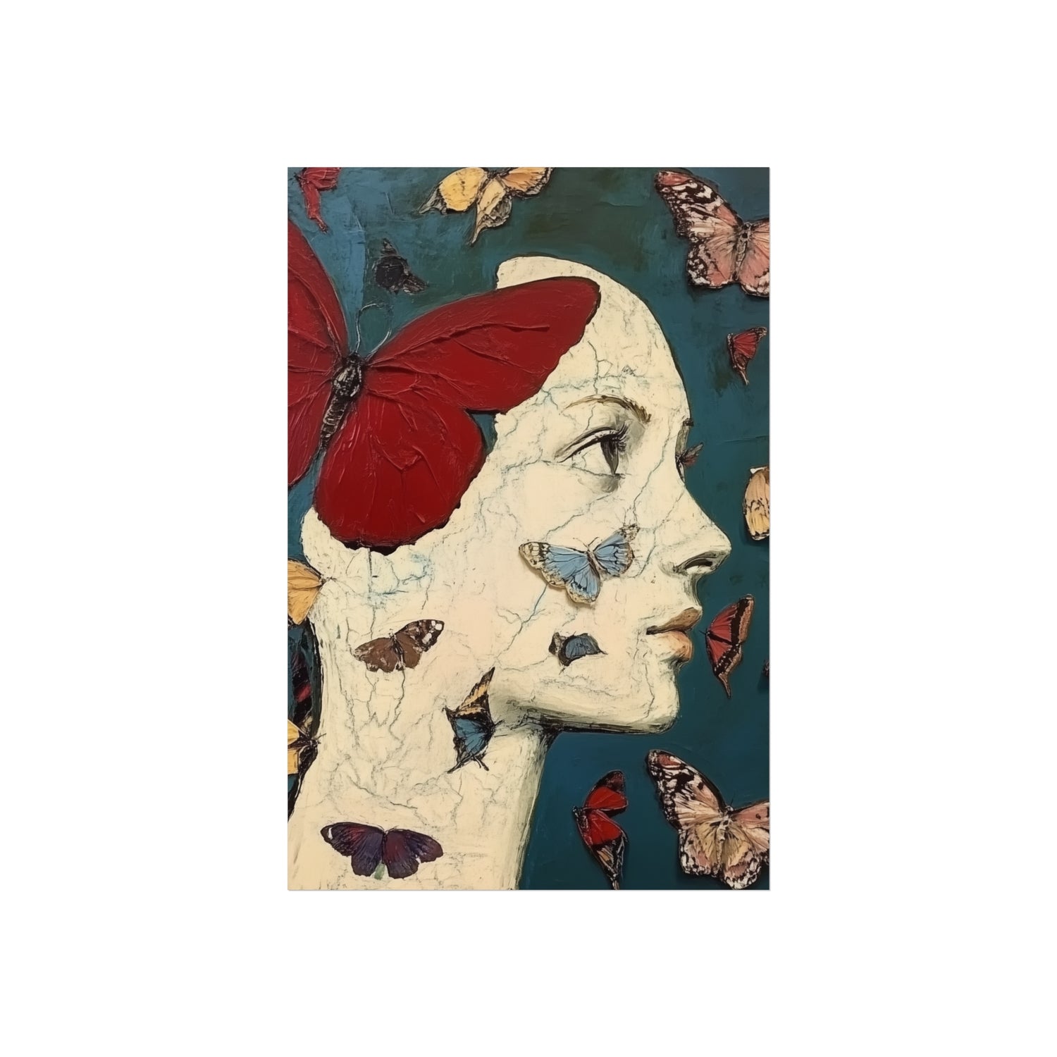 Butterfly Reverie Fine Art Poster