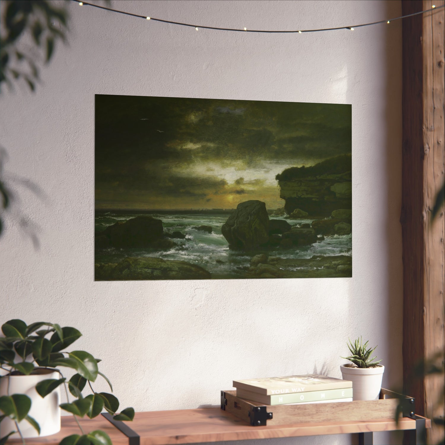 A Marine - George Inness Fine Art Poster