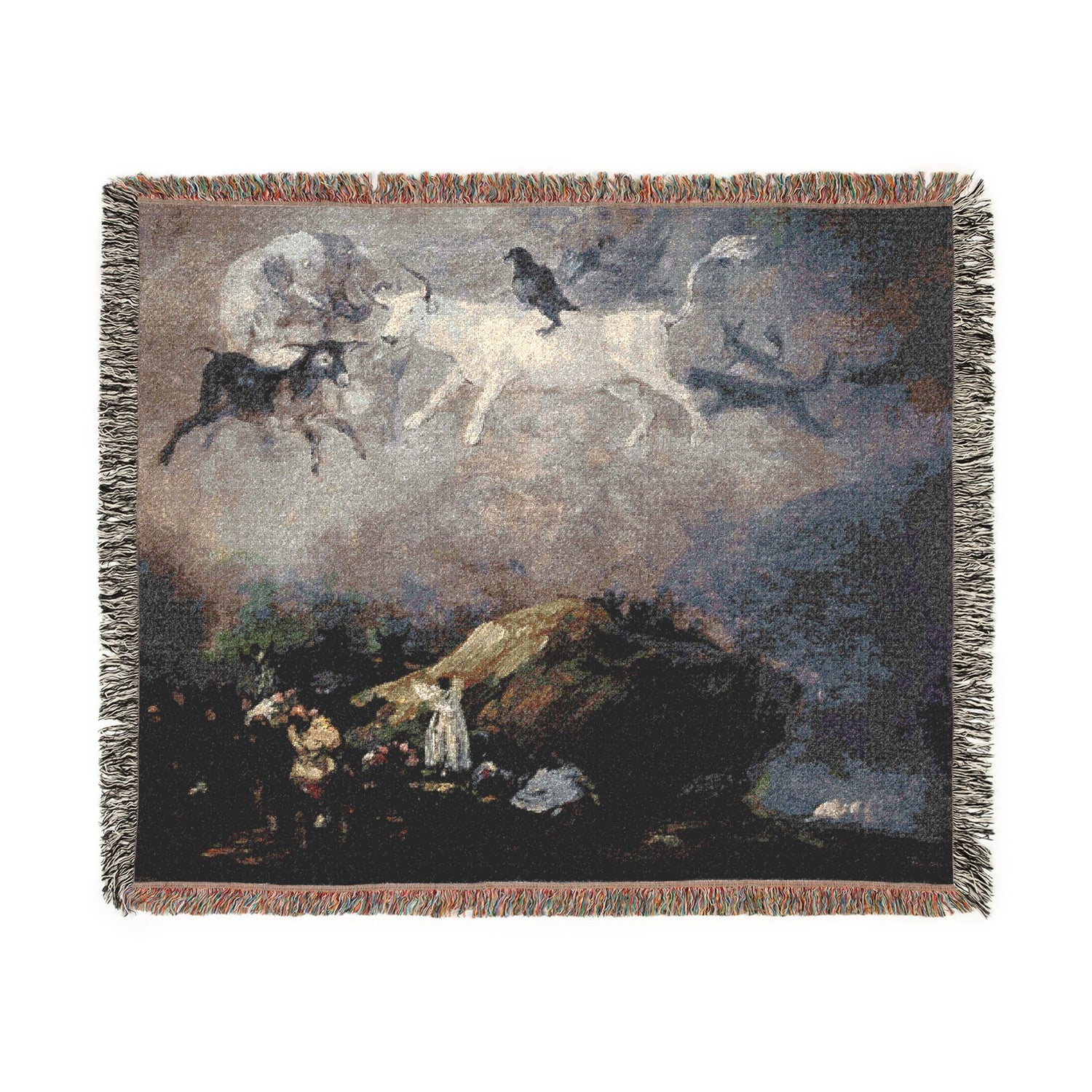 Caprice - Francisco de Goya Tapestry Blanket