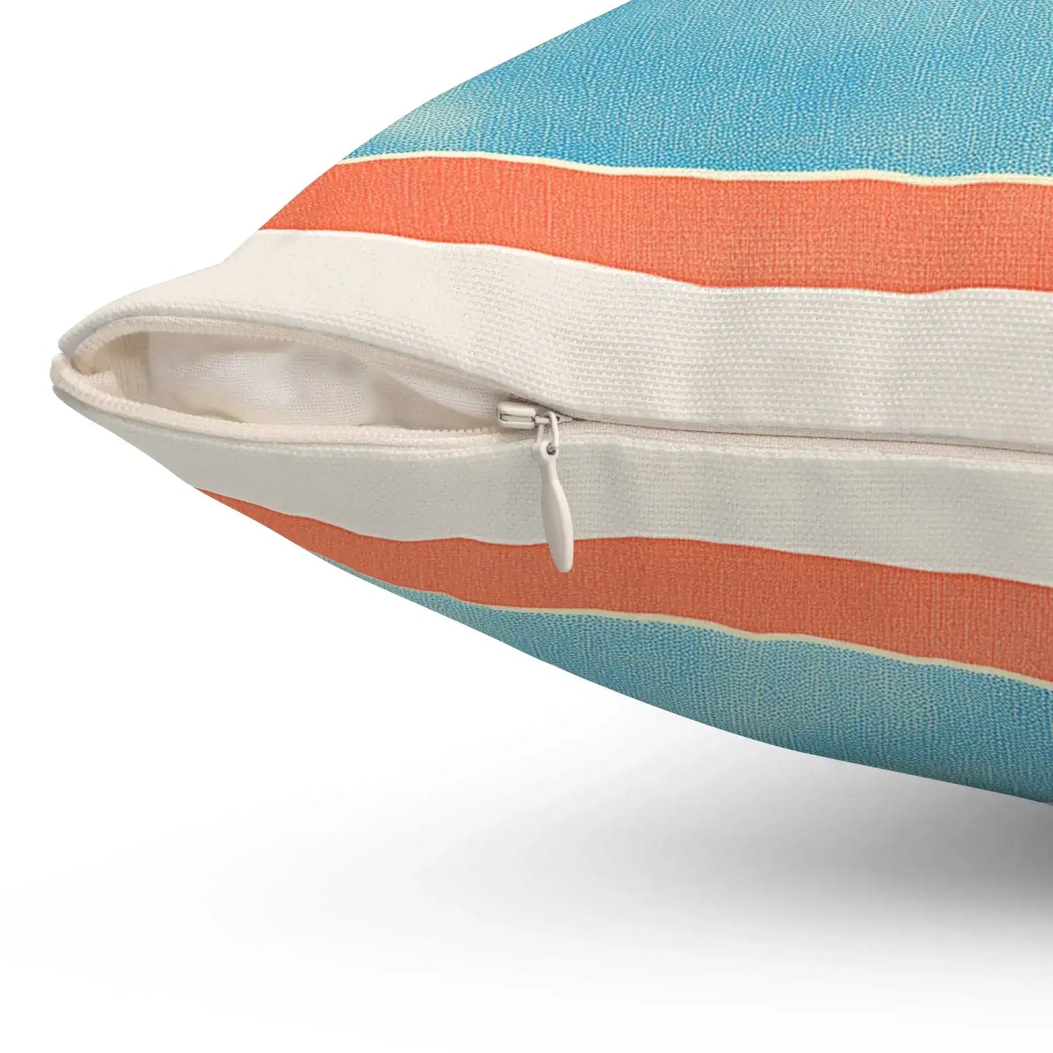 Gilded Sunset Chain Throw Pillow