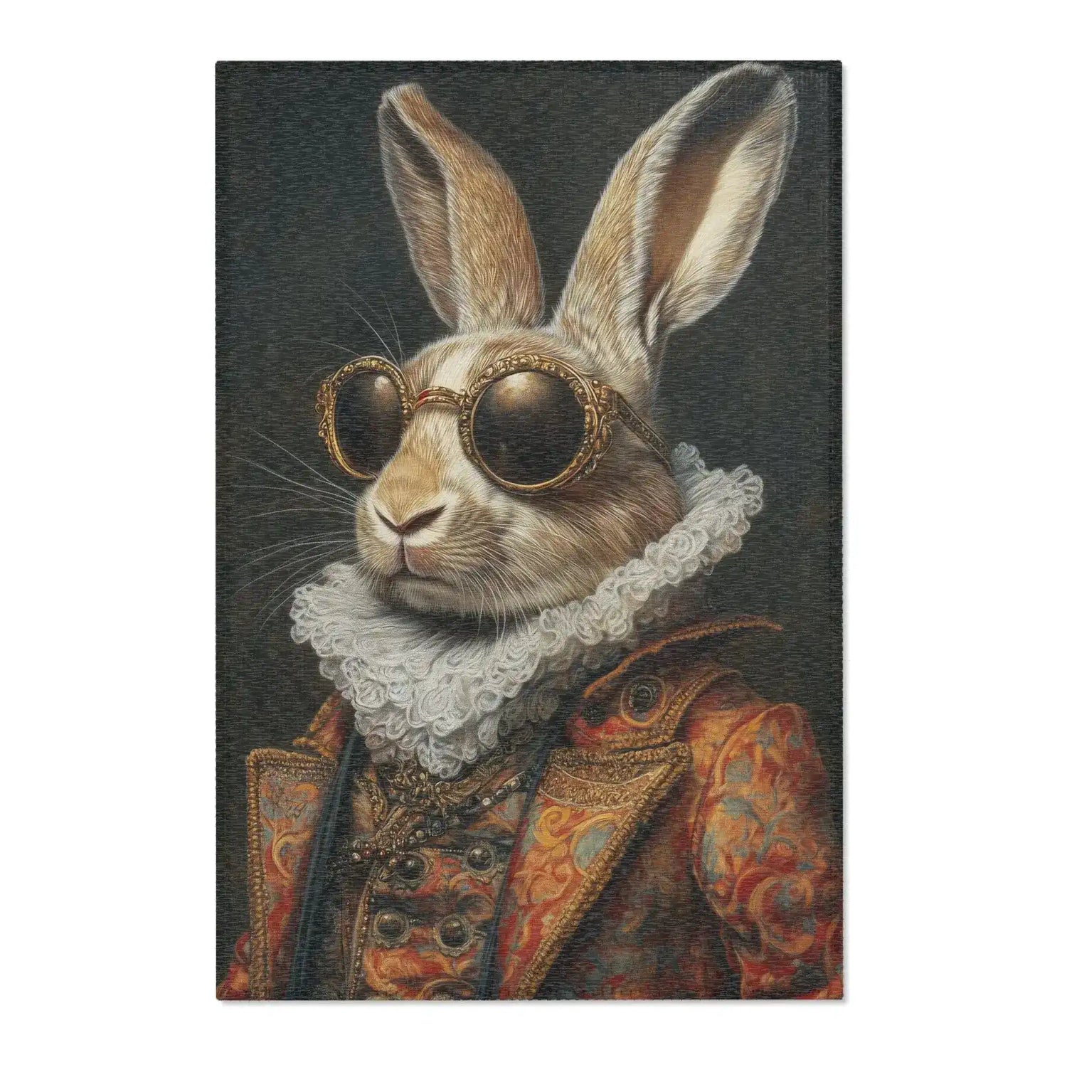 Regal Hare Noble Rabbit Accent Rug