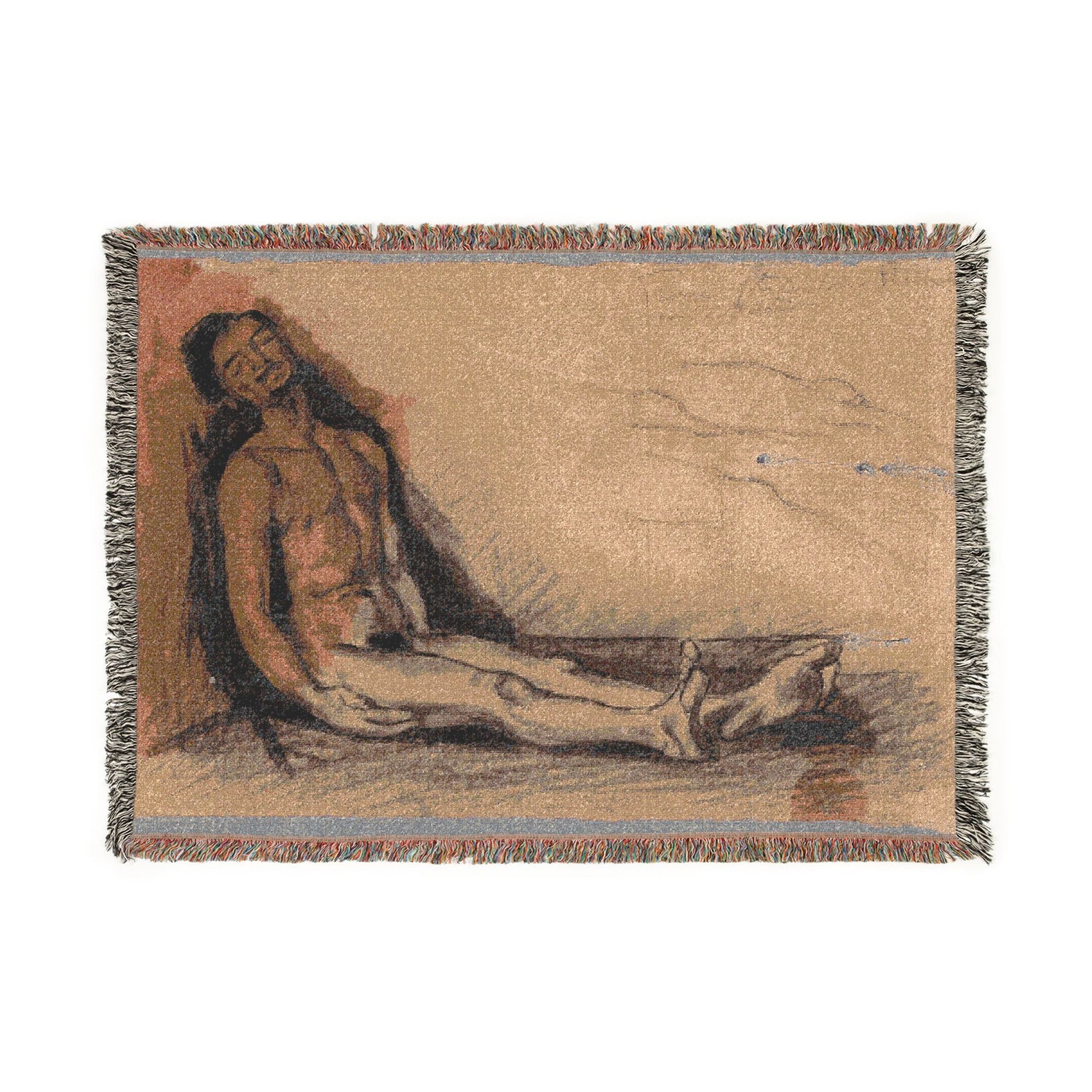 Study for L'Autopsie - Paul Cezanne Tapestry Blanket