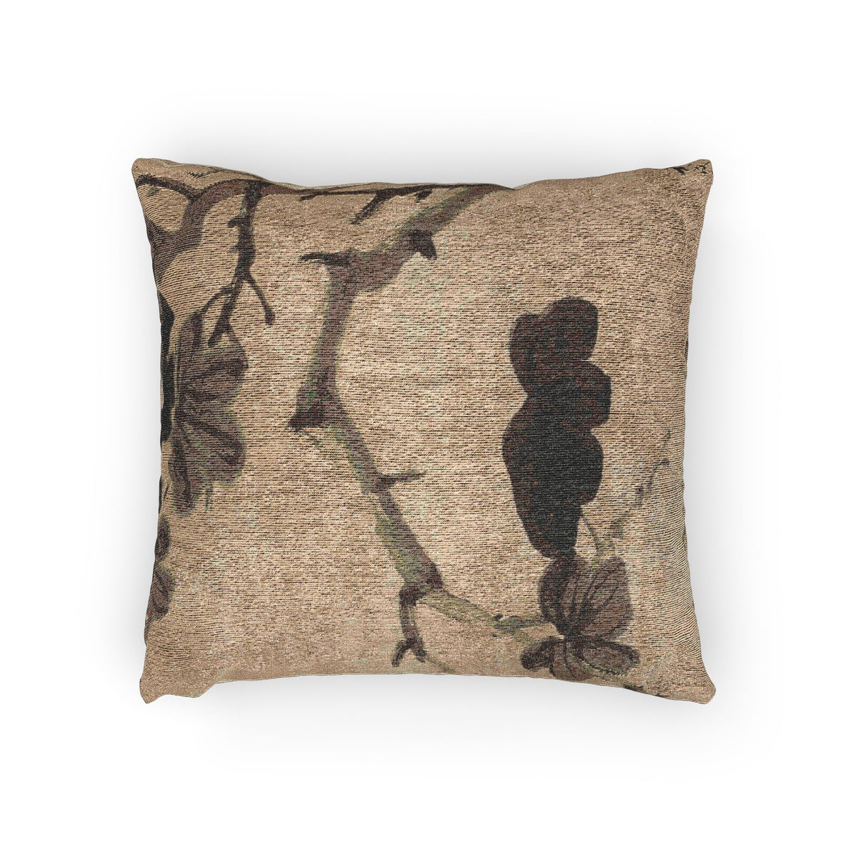 Almohada de plantas con flores