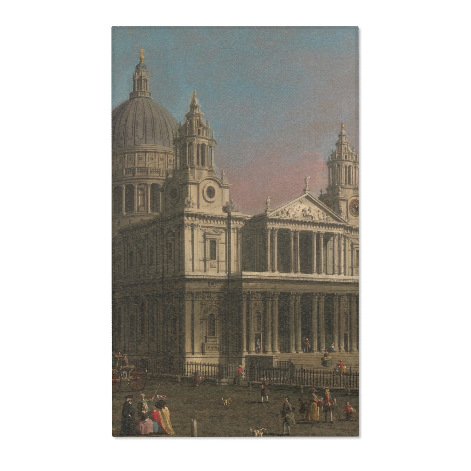 St. Paul's Cathedral - Canaletto Area Rug