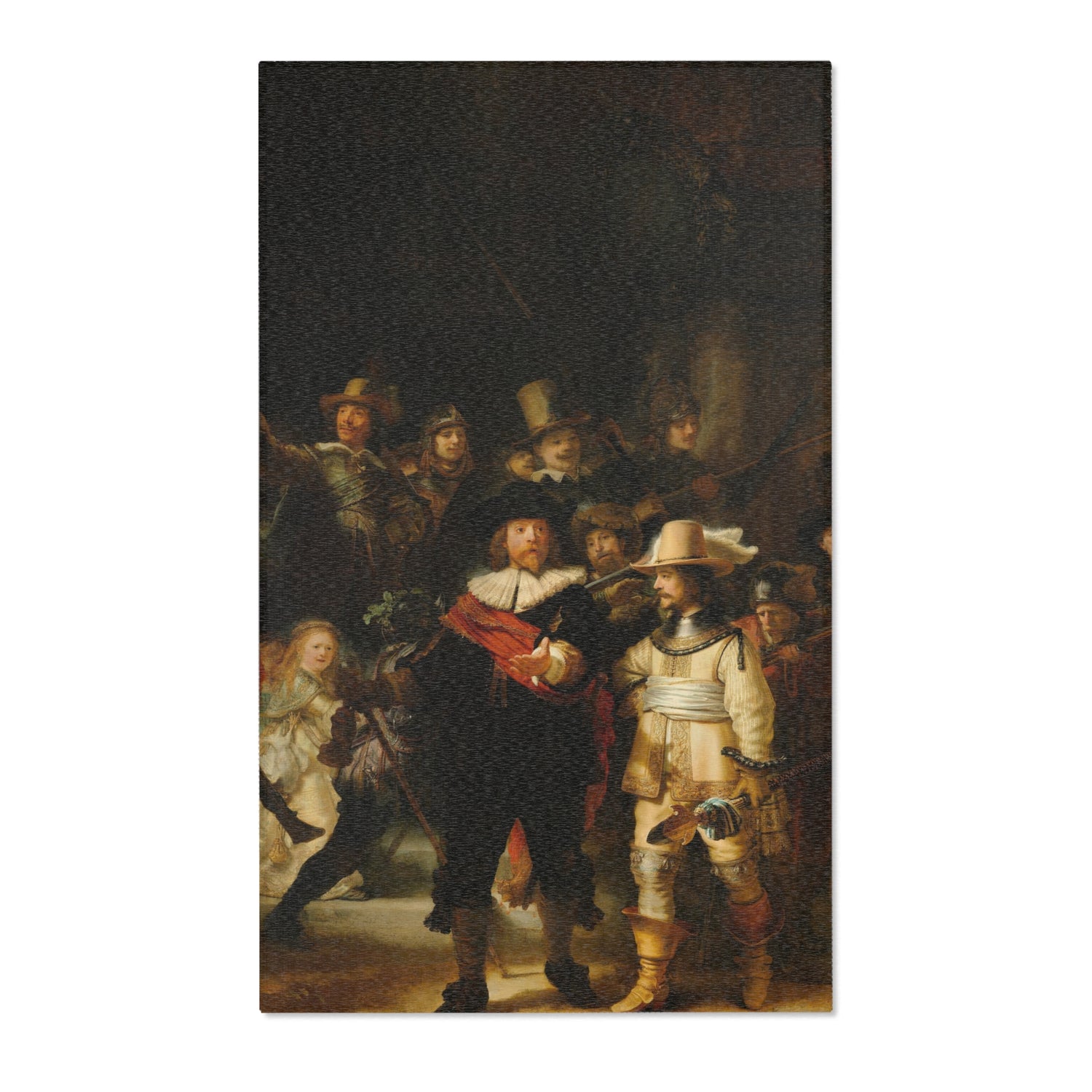 The Night Watch - Rembrandt van Rijn Area Rug