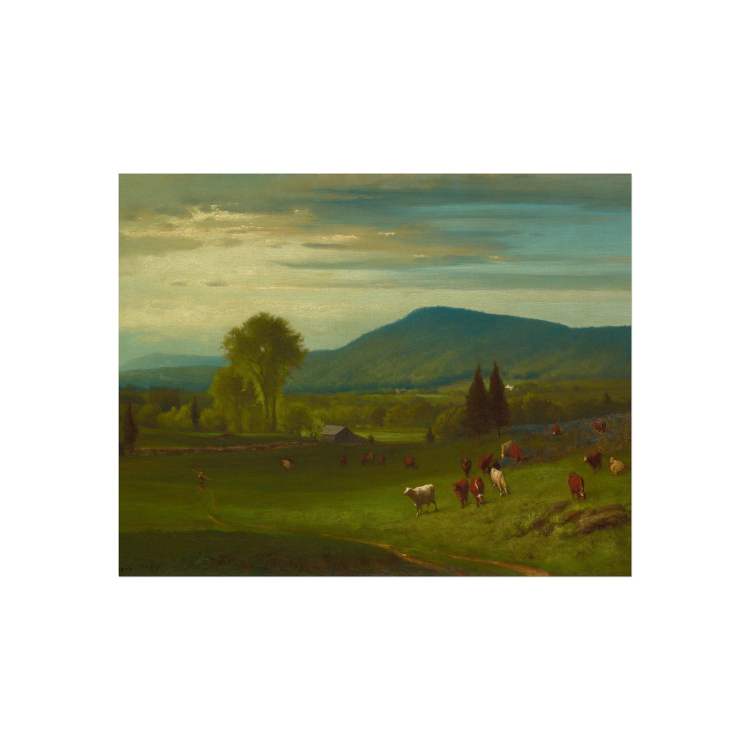 George Inness - Summer in the Catskills | Fine Art Poster