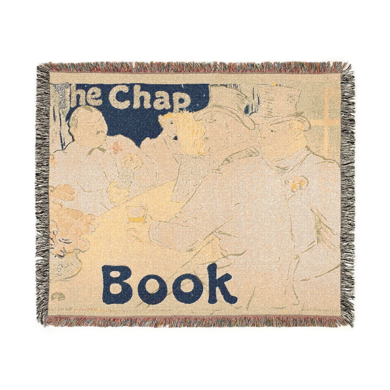 Irish and American Bar, Rue Royale - Henri de Toulouse-Lautrec Tapestry Blanket